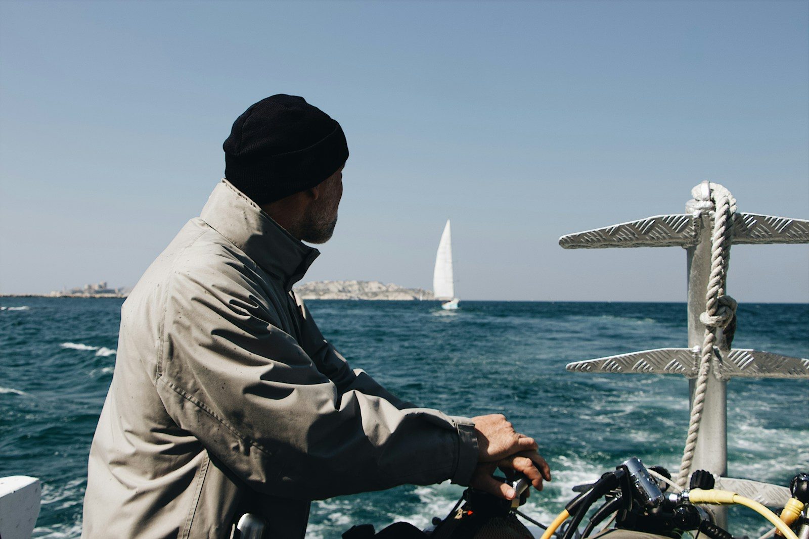 How the Navy protects sailors during open water swims